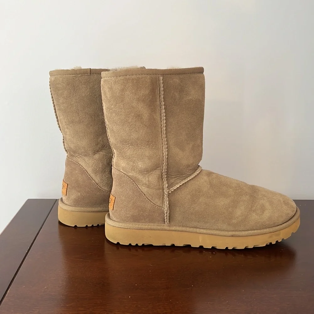 UGG Classic Short II Slate Boots - Picture 2 of 5